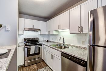 Chef-inspired kitchens feature stainless steel appliances